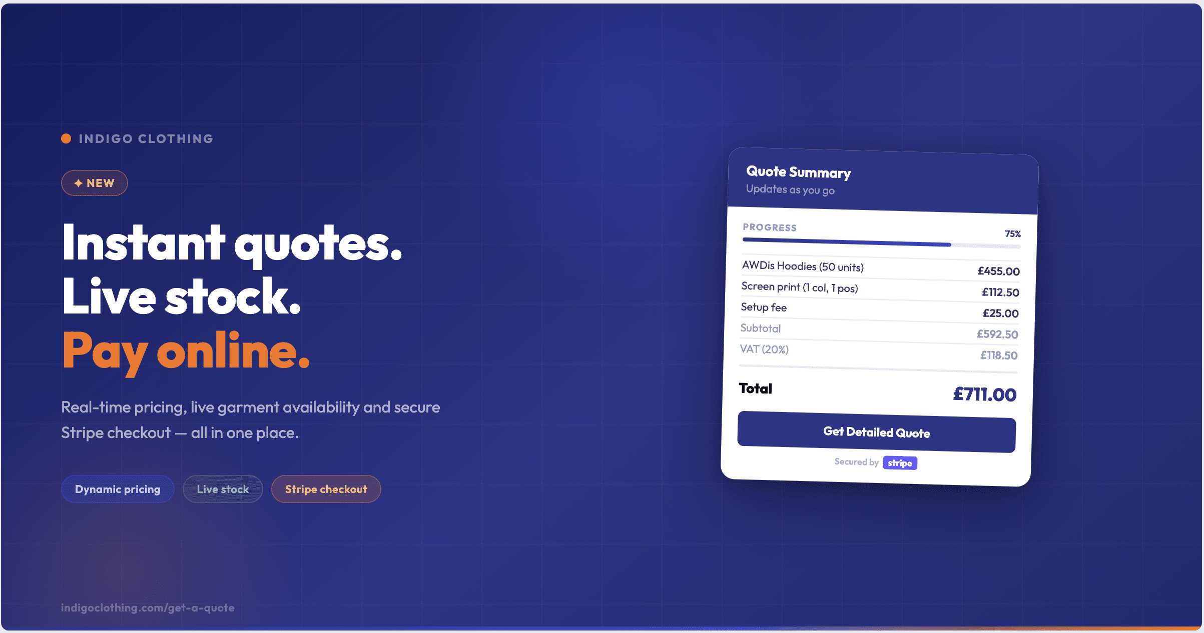Instant Quote Tool Image